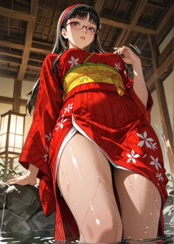 [KALA AI NSFW] Yukiko Amagi - Persona (Patreon) (AI Generated)