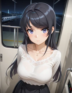 GoodAI Sakurajima Mai - Silent Night (Patreon) [AI Generated]