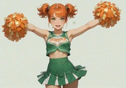 [TrashGer] Redhead cheerleader MMF Threesome groupsex [AI Generated]