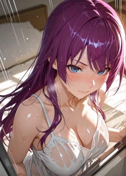 [KALA AI NSFW] Hitagi Senjougahara - Bakemonogatari (Patreon) (AI Generated)