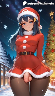 [TsukoNeko] Dawn 🎄❄️ (Pokemon Trainer | Pokémon) | Merry Christmas Edition [AI Generated]