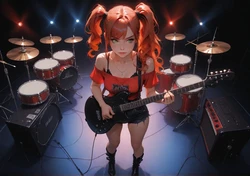 [TrashGer] Redhead rocker MMF Threesome groupsex [AI Generated]