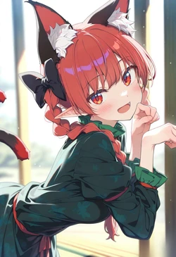 (aiphm) Kaenbyou Rin 火焔猫燐 (touhou project) [AI Generated]