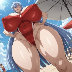 [Reenka25] Esdeath's Lifeguard Works (Akame ga Kill) [AI Generated]