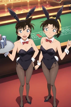 [ACG1018] Kazuha Toyama x Ran Mouri - Detective Conan [AI Generated]