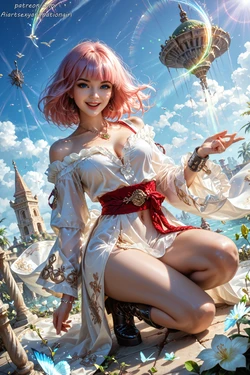 [Patreon] [AiASAG] [4K] ✨🌸Immortal World🌸✨ - Preview [AI Generated]