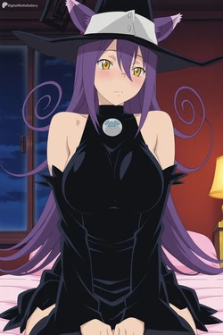[Digital Waifu Gallery] Blair "Cat Witch" - Soul Eater (Patreon) [AI Generated]
