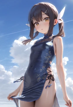 [agargreen] Miyu Chinadress [AI Generated]