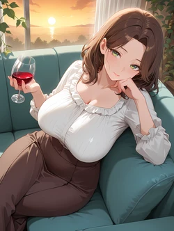 [AI generated] [7dnc2] Mayuri-san's wine
