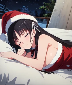 ranwai Suzune Horikita (Christmas) (Sleep 睡眠) (Patreon) [AI Generated]