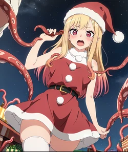 ranwai Marin Kitagawa (Christmas) (Tentacle 触手) (Patreon) [AI Generated]