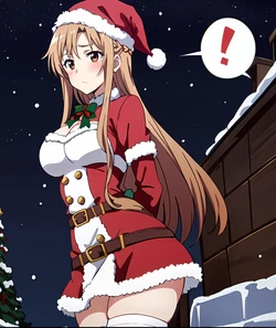 ranwai Asuna Yuuki (Christmas) (Hypnosis 催眠) (Patreon) [AI Generated]