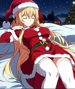 ranwai Aliceliese Lou Nebulis (Christmas) (Sleep 睡眠) (Patreon) [AI Generated]