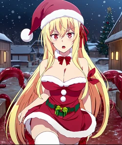 ranwai Aliceliese Lou Nebulis (Christmas) (Tentacle 触手) (Patreon) [AI Generated]