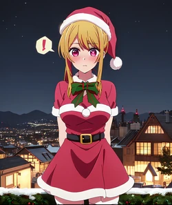 ranwai Ruby Hoshino (Christmas) (Hypnosis 催眠) (Patreon) [AI Generated]
