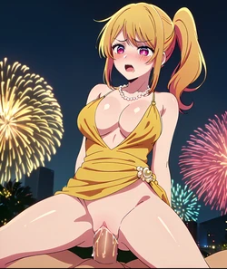 ranwai Ruby Hoshino (New year) (Nsfw sfw) (Patreon) [AI Generated]