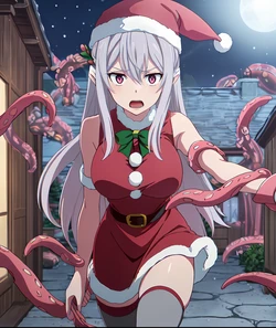 ranwai Kyouka Uzen (Christmas) (Tentacle 触手) (Patreon) [AI Generated]