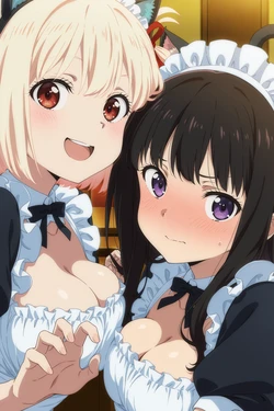 [Thebardspirit] Takina Inoue and Chisato Nishikigi - Lycoris Recoil [AI Generated]