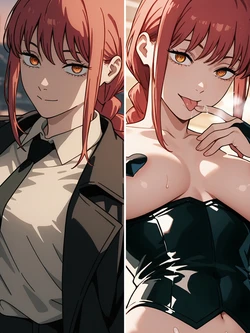 【AI Robot Strage】【AI Generated】 マキマ