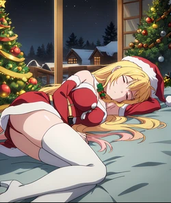 ranwai Chitoge Kirisaki (Christmas) (Sleep 睡眠) (Patreon) [AI Generated]