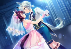 青云天空♂ X 西野花♀ 扶她警告！ (Uma Musume) 【AI Generated】