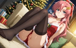 [AIusagichan] 機動戦士ガンダムSEED FREEDOM ラクス・クライン Mobile Suit Gundam SEED Freedom Lacus Clyne_Christmas costumes 83P [AI Generated]