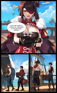 [SAMSARA_AI] Beidou mini comic [Ai-Generated]