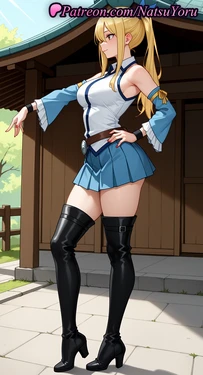[NatsuYoru] Lucy Heartfilia (Fairy Tail) [AI Generated]