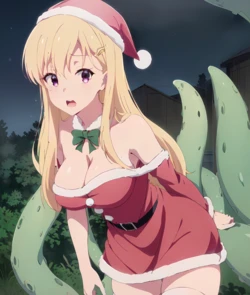 ranwai Saki Ayase (Christmas) (Tentacle 触手) (Patreon) [AI Generated]