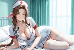 [AiFishBall] Aerith Gainsborough - Final Fantasy (Patreon) (AI Generated)