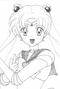 sailor moon art compilation