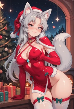 Christmas Carlotta [Wuthering Waves] [Lillith Inferna Arts] [AI Generated]