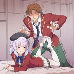[DarkLust] Sakayanagi Arisu Vs Ayanokouji Kiyotaka [AI Generated]