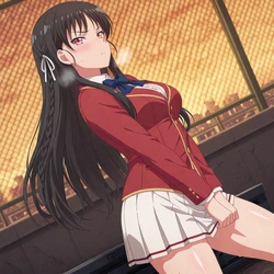 [NekoNest] Suzune Horikita #2 | Rooftop (95 Images) [AI Generated]