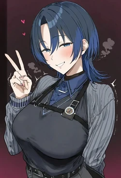 #hololive@t1muraa - hiodoshi ao [AI Generated]