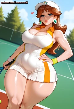 DreamcoreArt - Princess Daisy (Super Mario) (Patreon) (AI Generated)