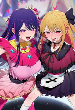 (Patreon) Regy - Hoshino Ai X Hoshino Ruby [AI Generated]