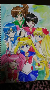 sailor moon art compilation