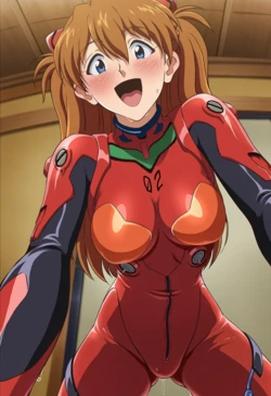 [L_Planet] Asuka (Neon Genesis Evangelion)  [AI Generated]