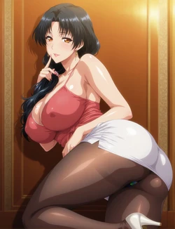 [嘎裡豬排]🔞 夏樹 海夕里 -  妻みぐい３ (Patreon) [AI Generated]