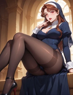 [嘎裡豬排]🔞 雷諾 レノーア - 悪魔城ドラキュラ (Patreon) [AI Generated]