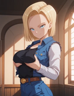 [Neme-chan/Florian] [Premium 83p] Android 18 - 人造人間18号 # Dragon Ball - ドラゴンボール [AI Generated]