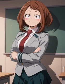 [Neme-chan/Florian] [Premium 90p] Ochaco Uraraka - 麗日 お茶子 # My Hero Academia - 僕のヒーローアカデミア [AI Generated]