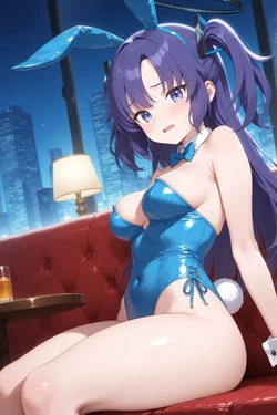 [Ankake Nameko] Yuuka Hayase バニー   [AI Generated]