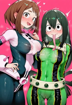 (Patreon) Regy - Ochaco Uraraka X Tsuyu Asui [AI Generated]