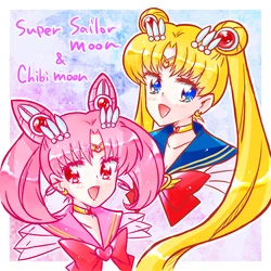 sailor moon art compilation