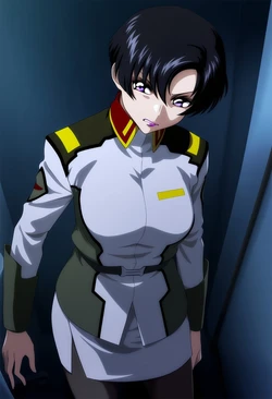 [プじだむの島] Natarle Badgiruel [Gundam Seed] [AI generated]