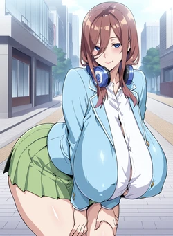 [CryxAI] Miku Nakano (51.P) [AI Generated]
