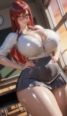 ul7990 Erza Scarlet gif [AI Generated]