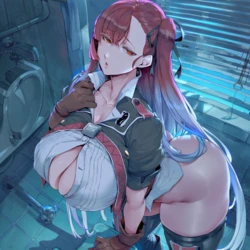 Riela Marcellis (valkyria chronicles 3) [SunGodManGa] [ai generated]